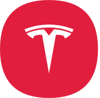 Tesla stock logo icon